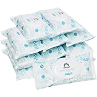 Los mejores  - Marca Amazon - Mama Bear Ultra Sensitive - Toallitas humedas para bebé - Paquete de 12 (720 toallitas -100% tejido…